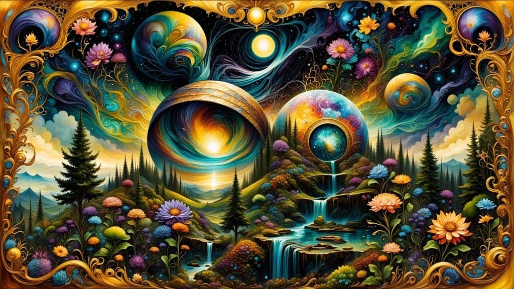 Cosmic Energy Fields with Pulsating Space Shell and Heart