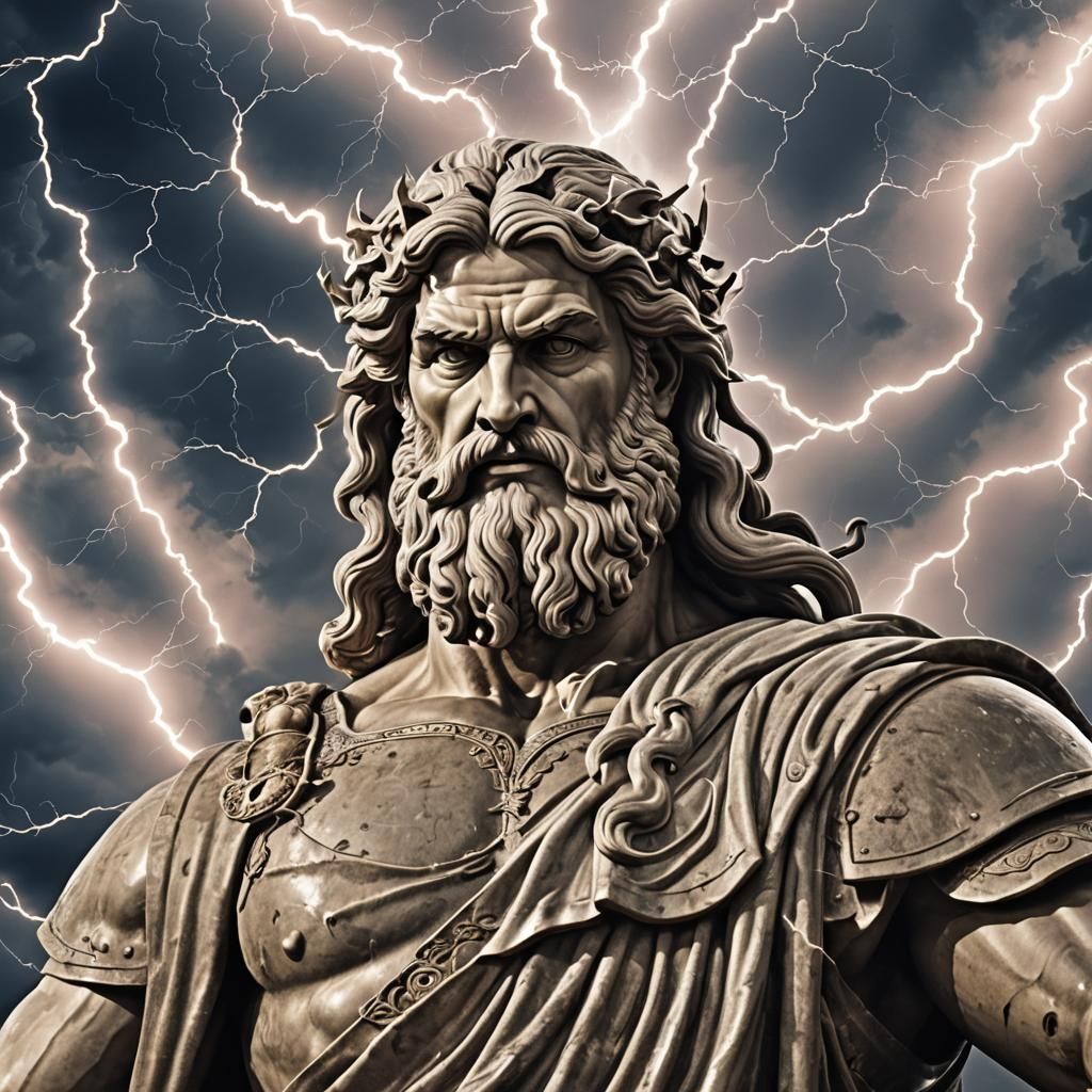 Zeus, King of the Gods, Master of Olympus