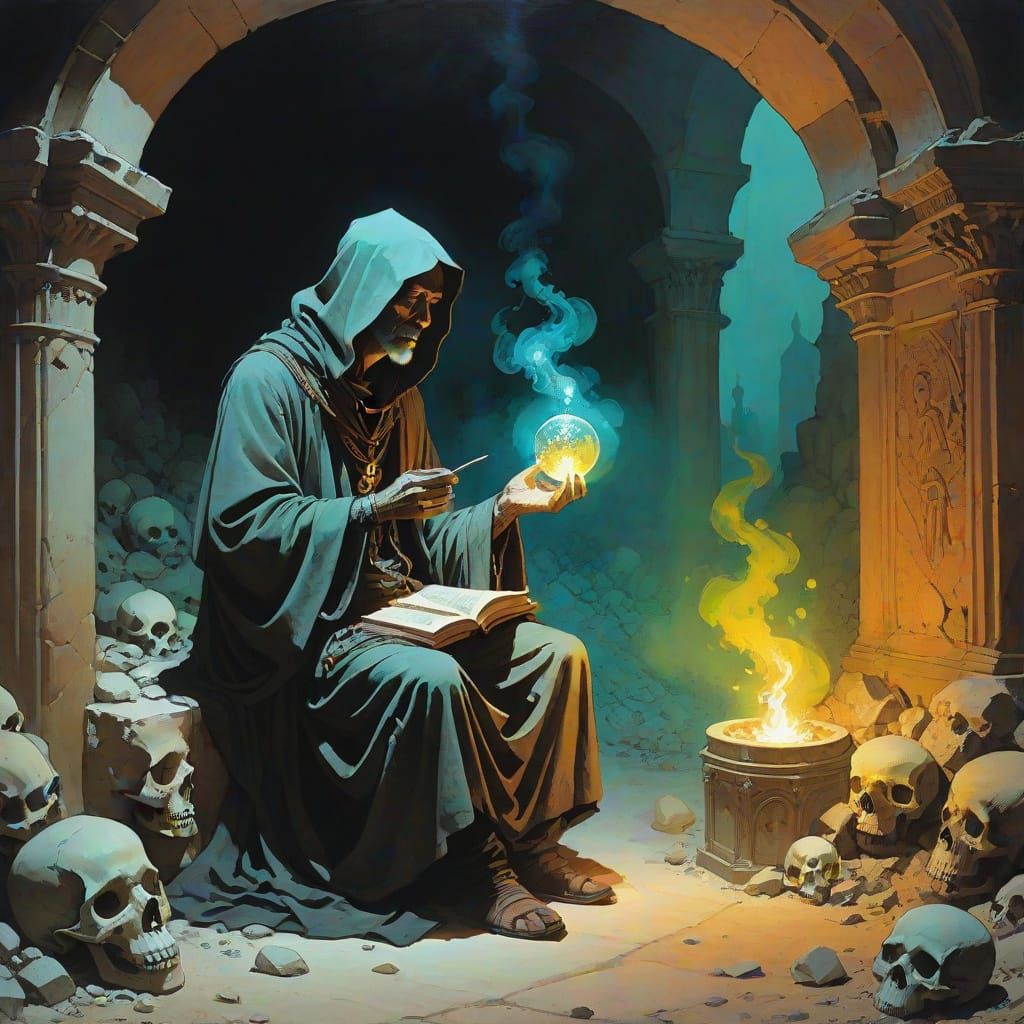 Wandering Alchemist Finds Philosopher's Stone