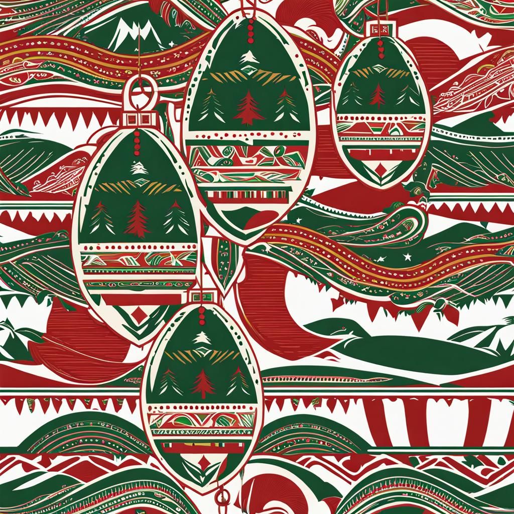 Pacific Northwest Art Meets Seattle Sonics Christmas