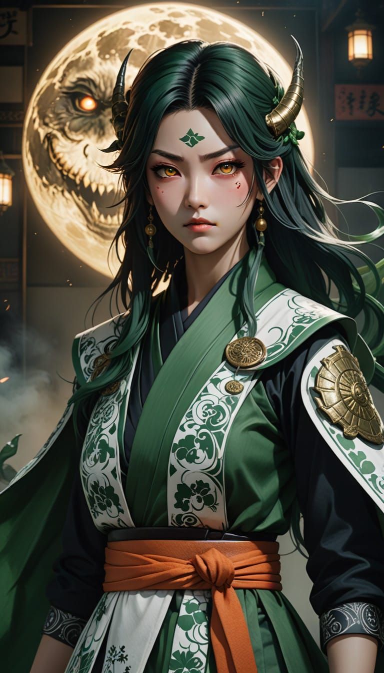 Regal Upper Moon Demon vs. Skilled Demon Slayer in 4K Anime....