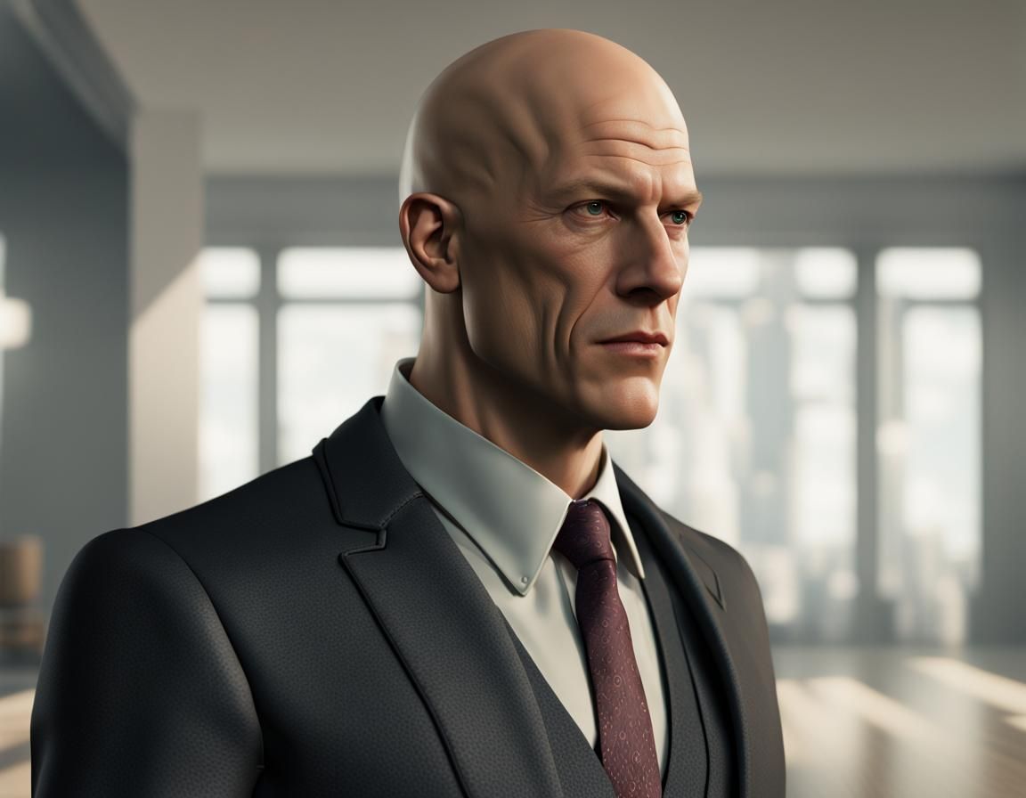 Hyperrealistic 8k Rendering of Lex Luthor