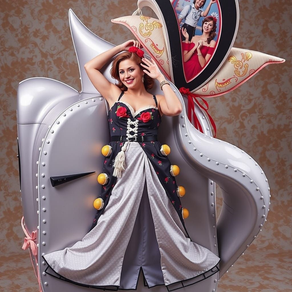 Pin-Up Women Celebrate Vintage Glamour and Self-Love