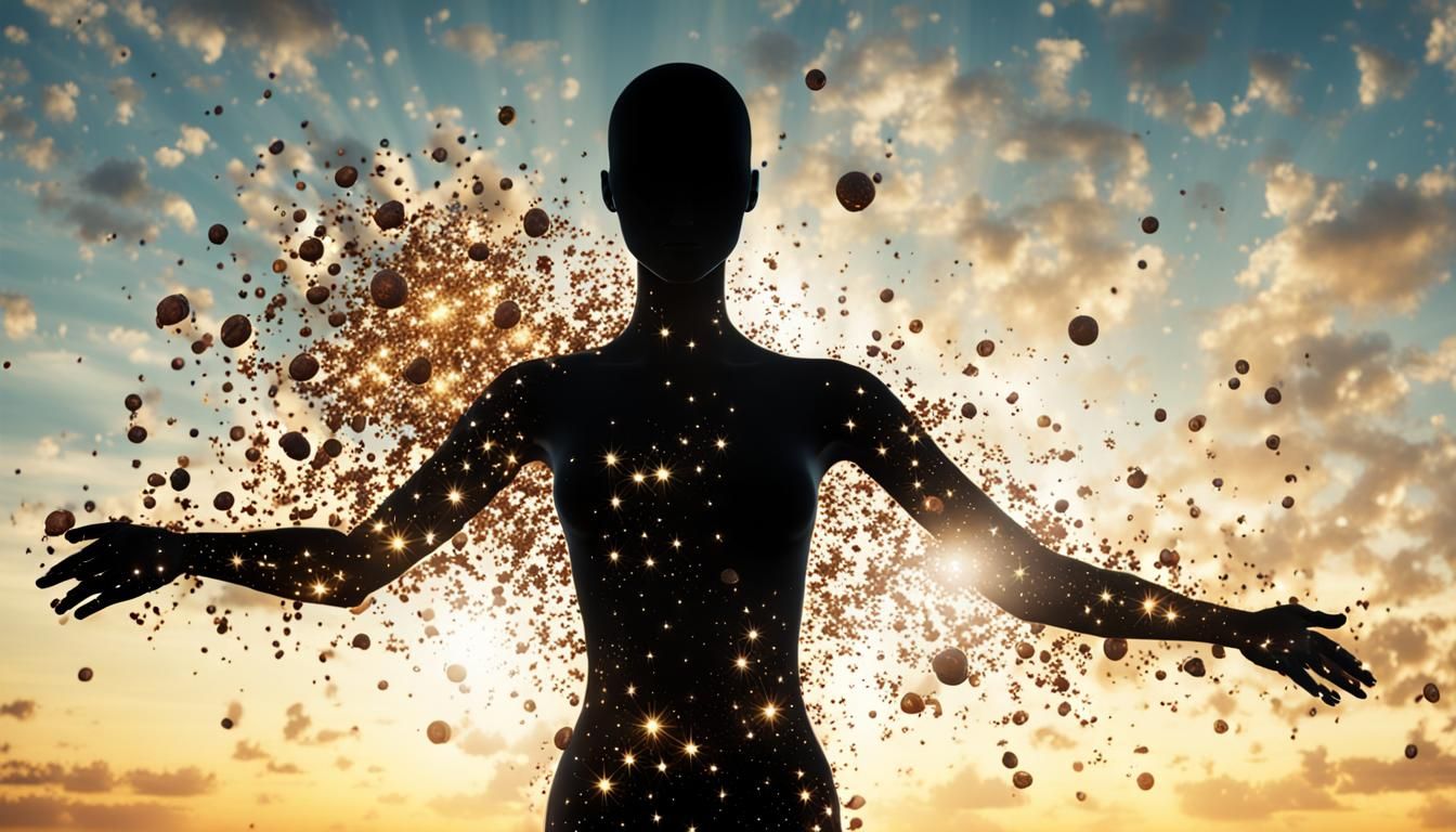 Luminous Silhouette: Exponential Decay and Rebirth