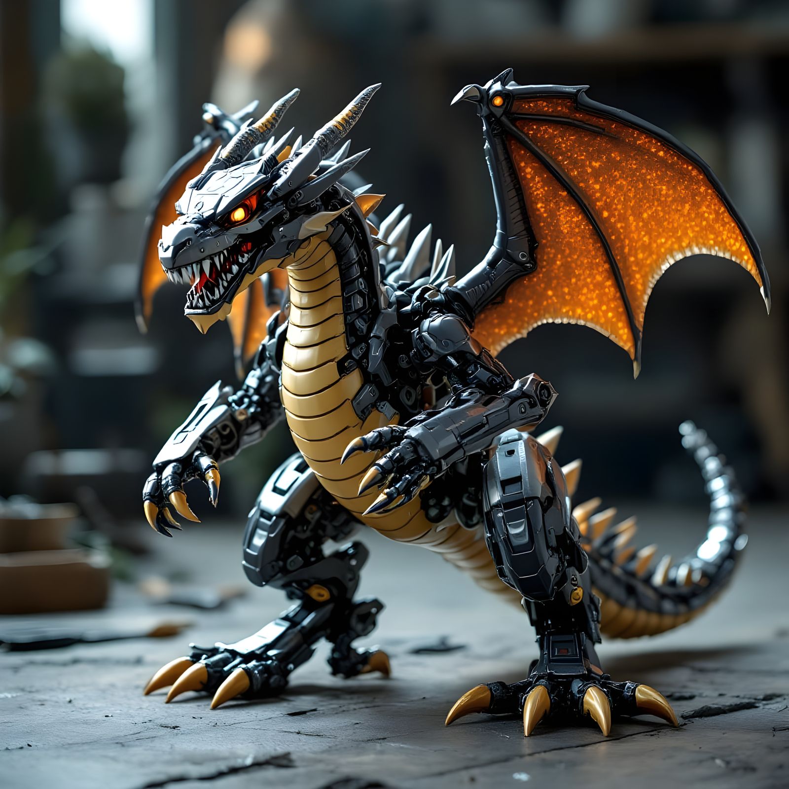 Robot Dragon Toys: Mechanical Beasts