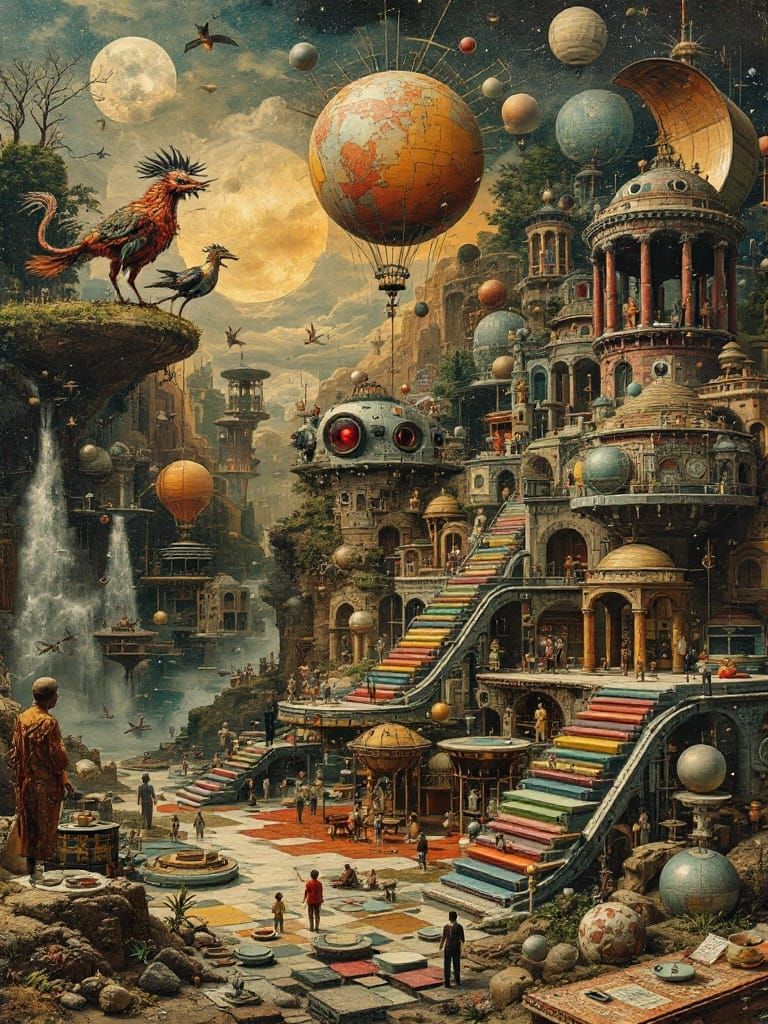 Retrosurrealovision Assemblage