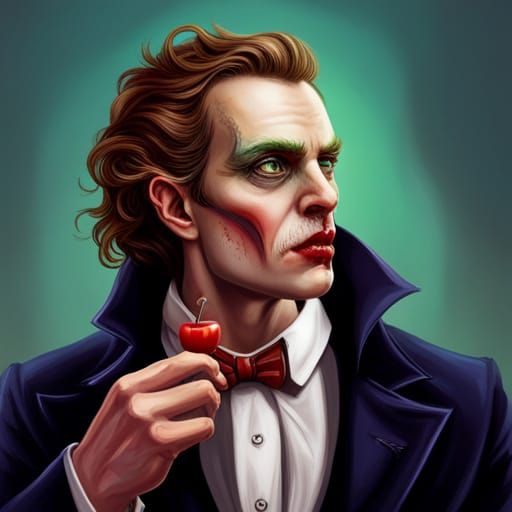 Hyperrealistic Vampire Lestat: Blood and Salad