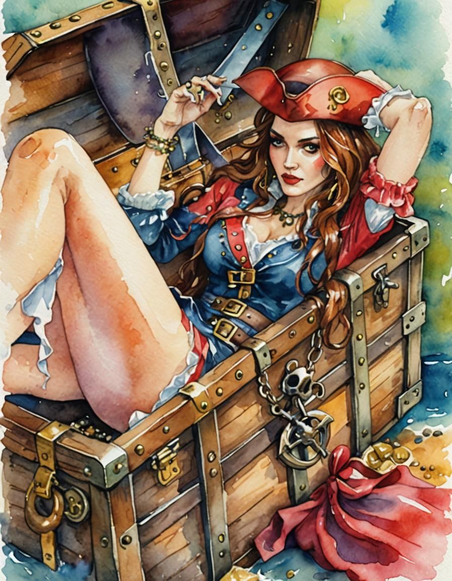 What does the treasure chest contain?