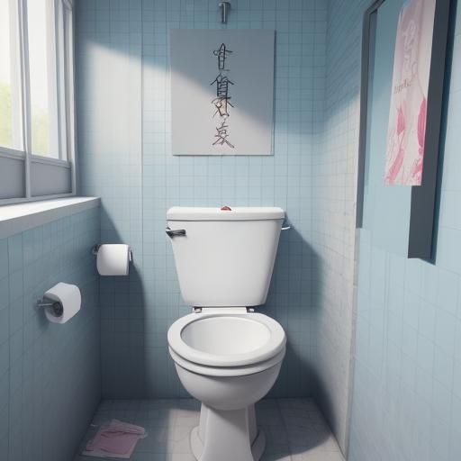 Anime Style Toilet