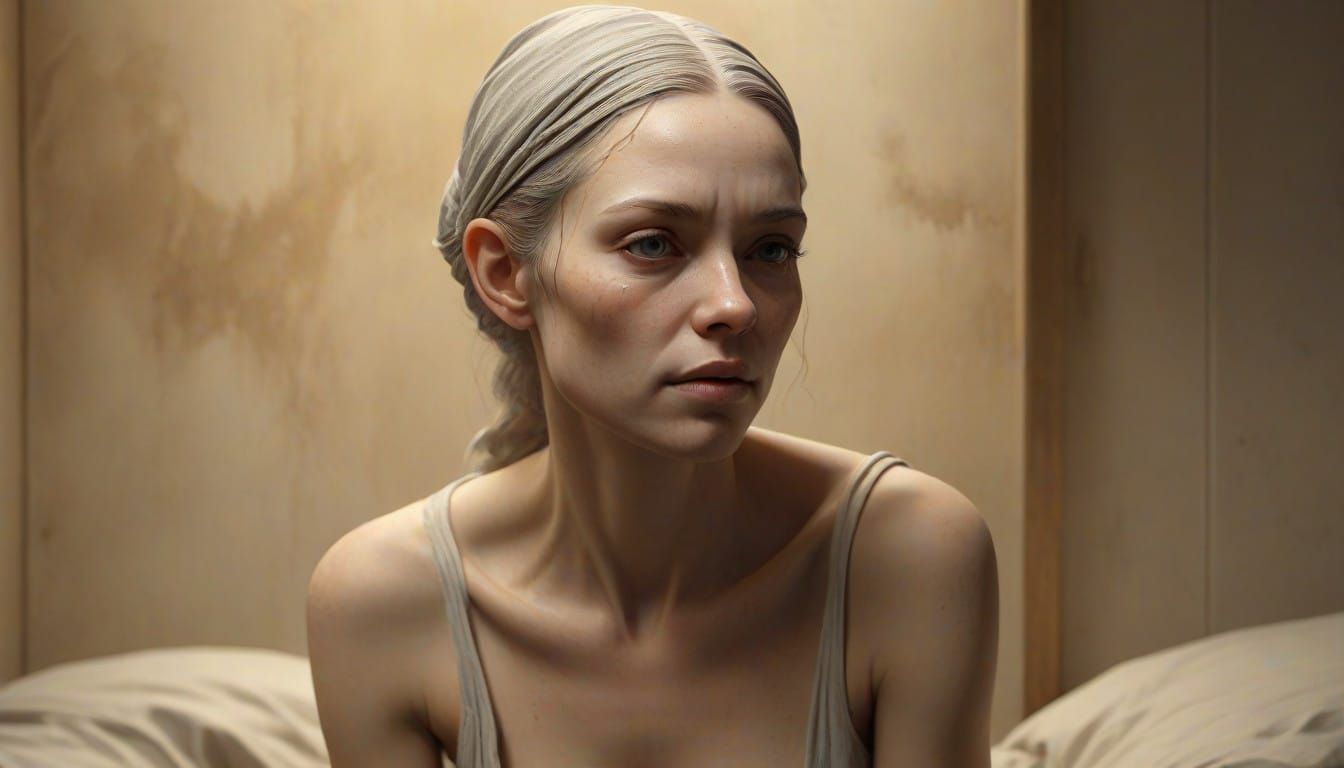 A Lonely Figure Finds Solace in Kindness