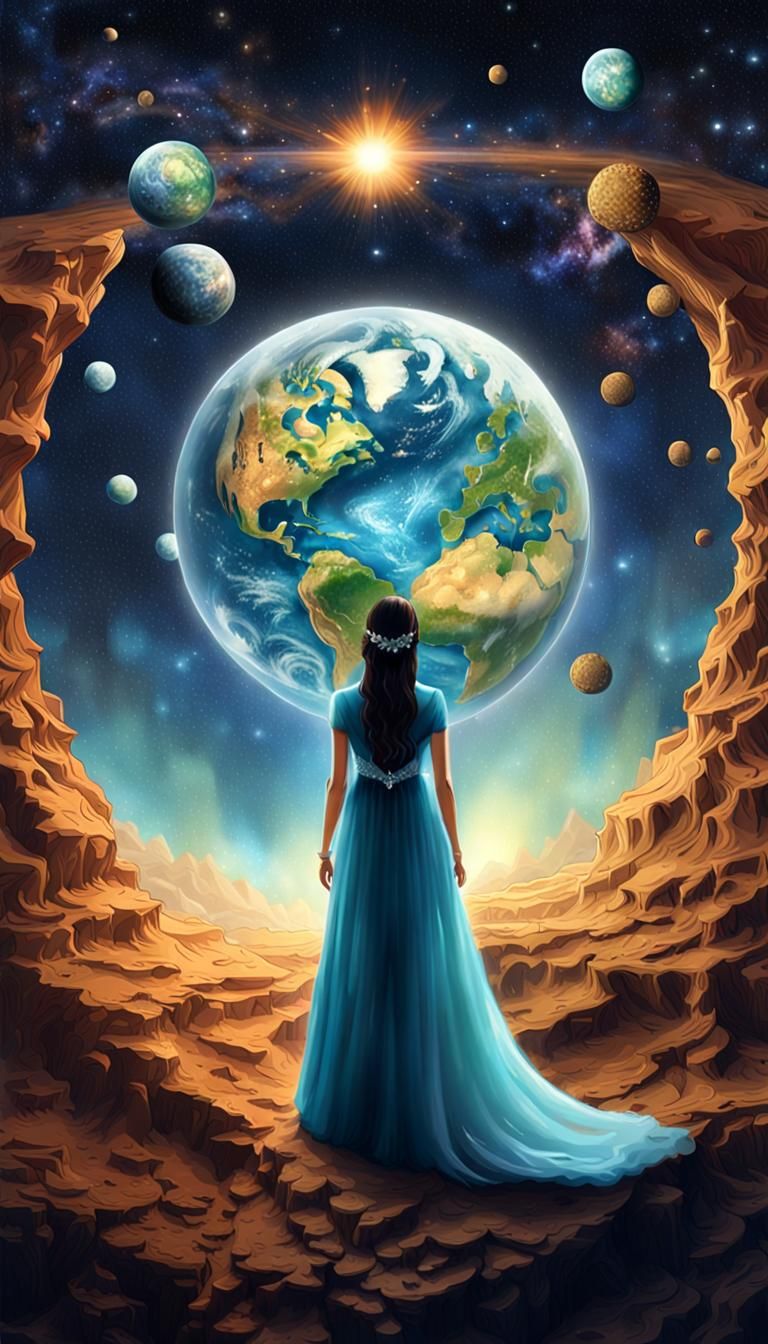 Abstract Image of Spiritual Transcendence