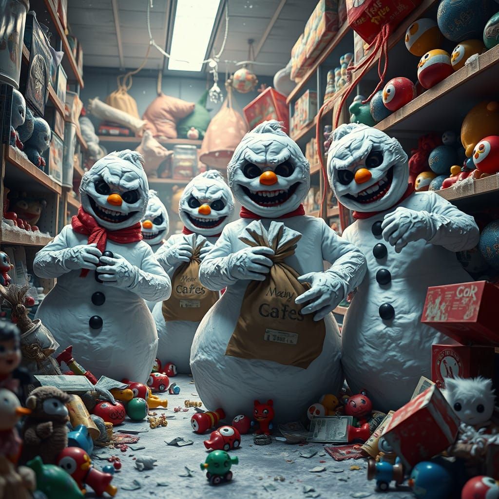 Snowy Christmas Heist