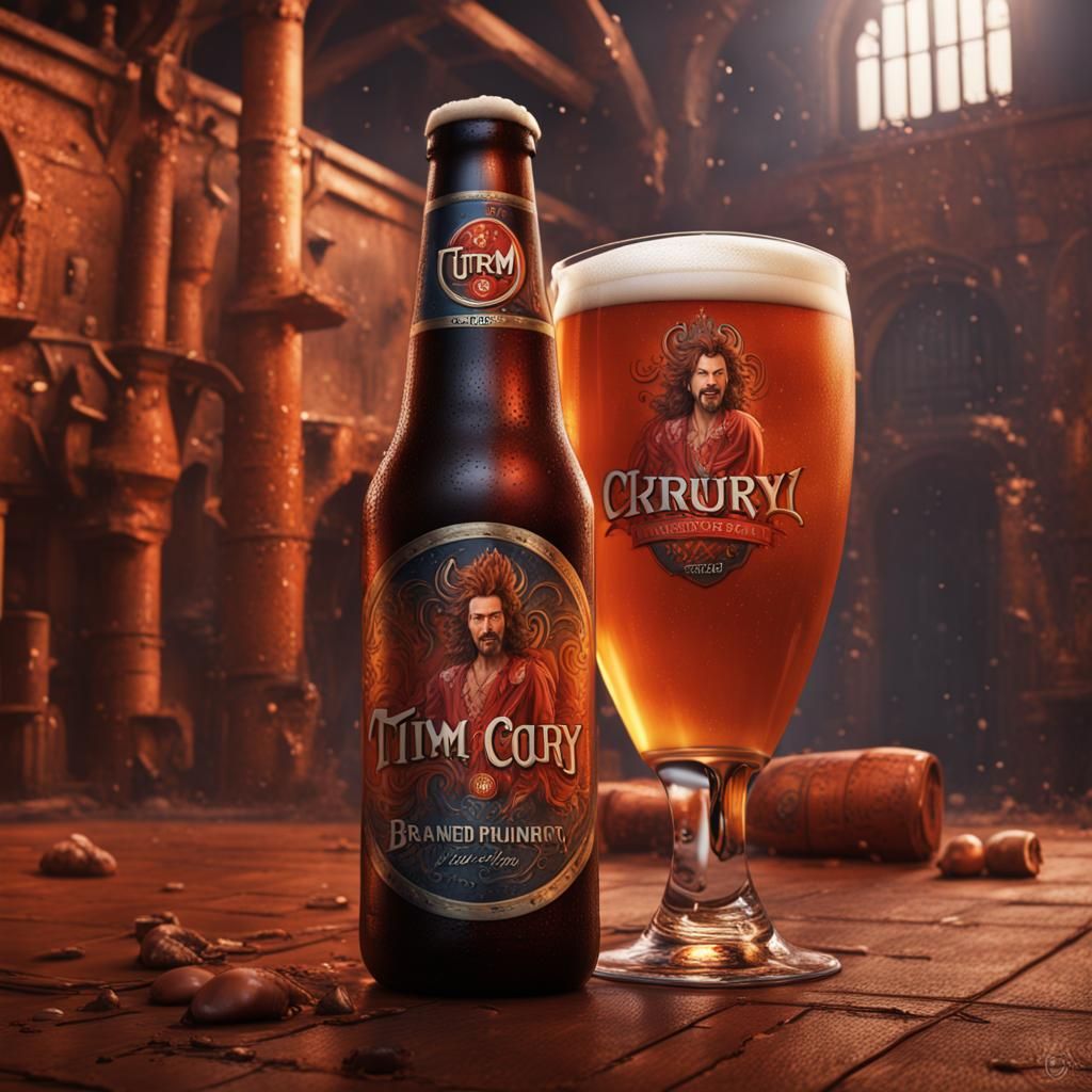 Tim Curry Beer: Fantastical Art Advertisement