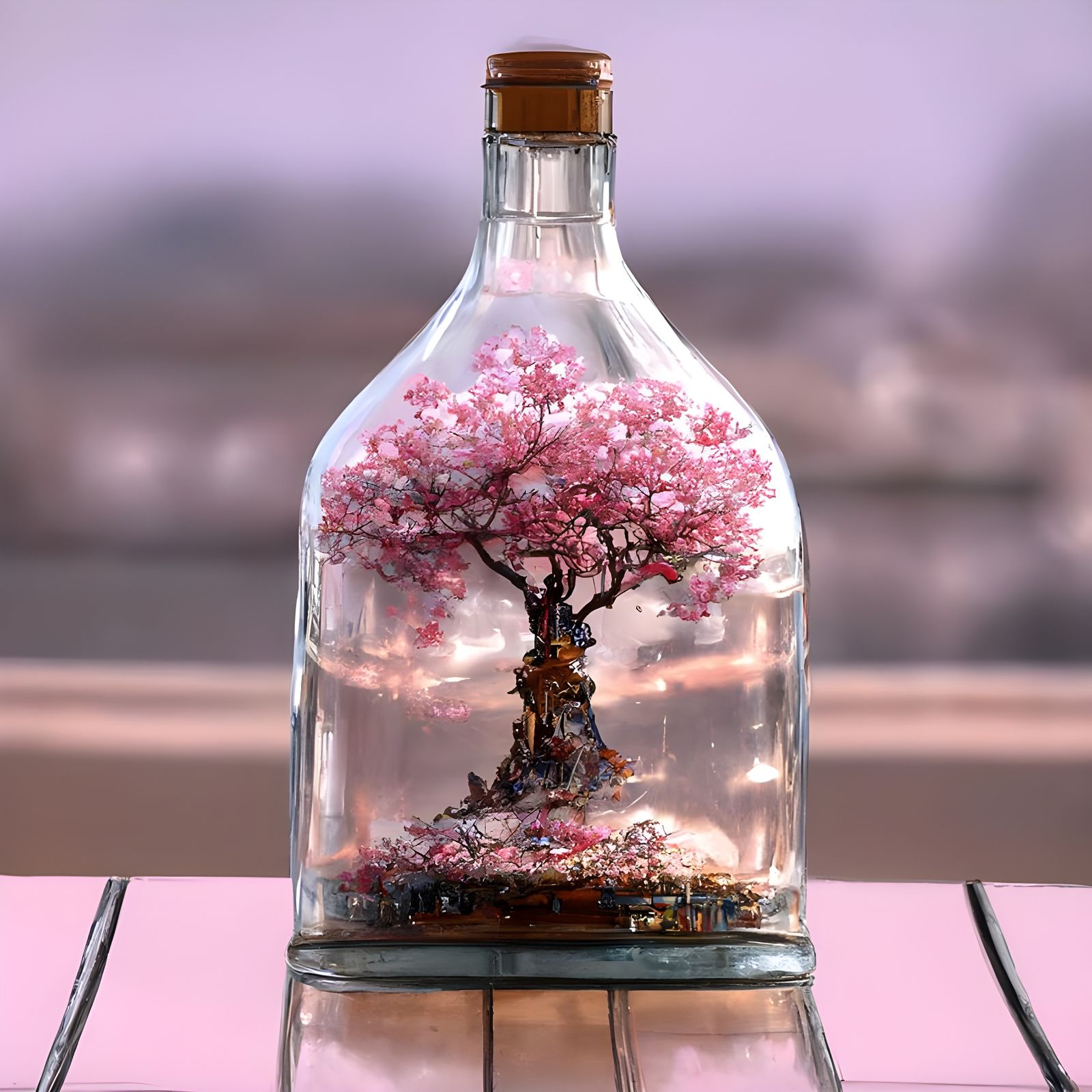 A Bottle Of Sakura