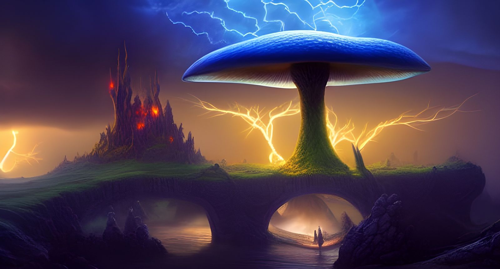 Electric Tesla Coil Mushroom! Beware!