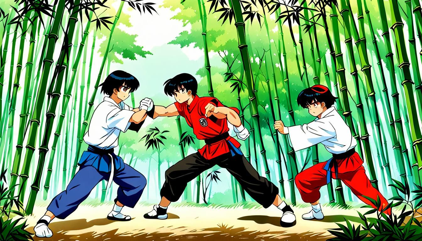 Ranma Saotome male version