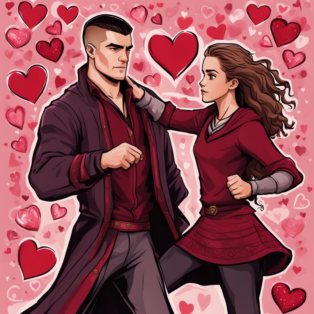 Hermione Granger Valentine's day with Viktor Krum dance