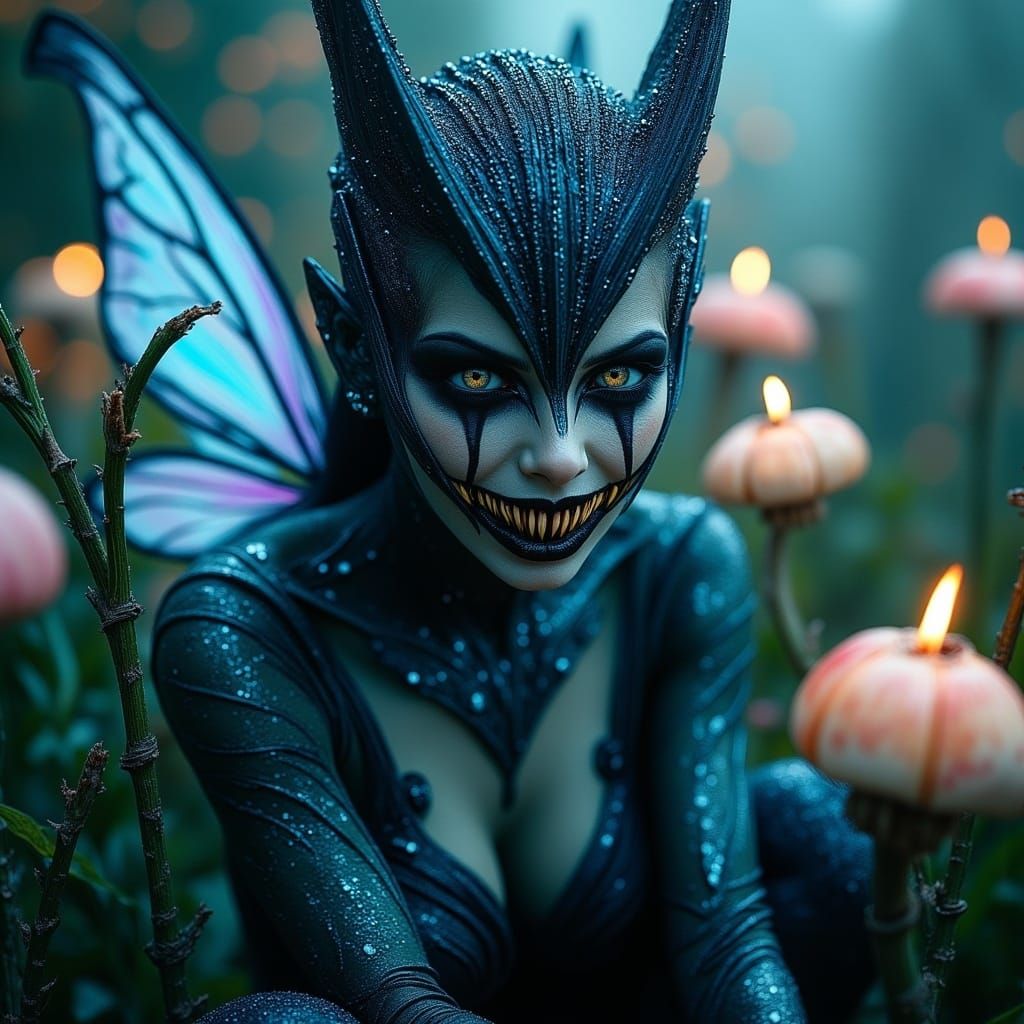 Sinister Fairy Reigns Supreme in Mystical Night Garden