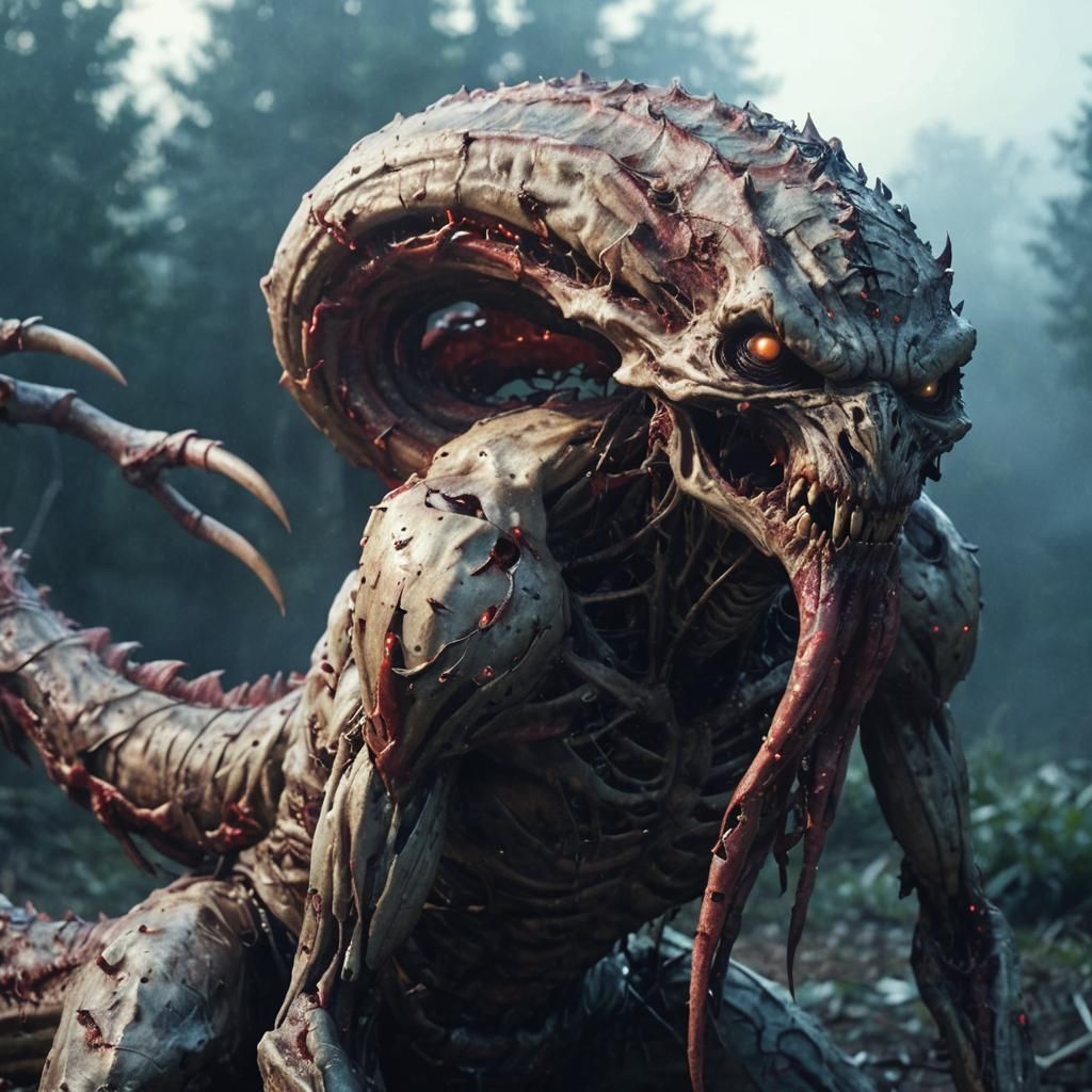 Grotesque Tormentor: A Nightmarish Vision in Professional Ph...