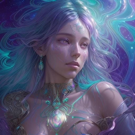 Astral travel, psychedelic vibes& magical vibes& crystal vibes& shimmery vibes& fantasy vibes& beautiful vibes& dreamy v...