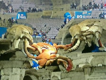 Giant Crab Rampage in Coliseum Arena