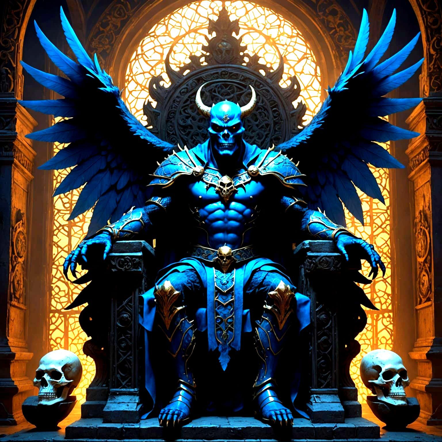 Blue Daemon Aegean, Ruler of the 7th Circle