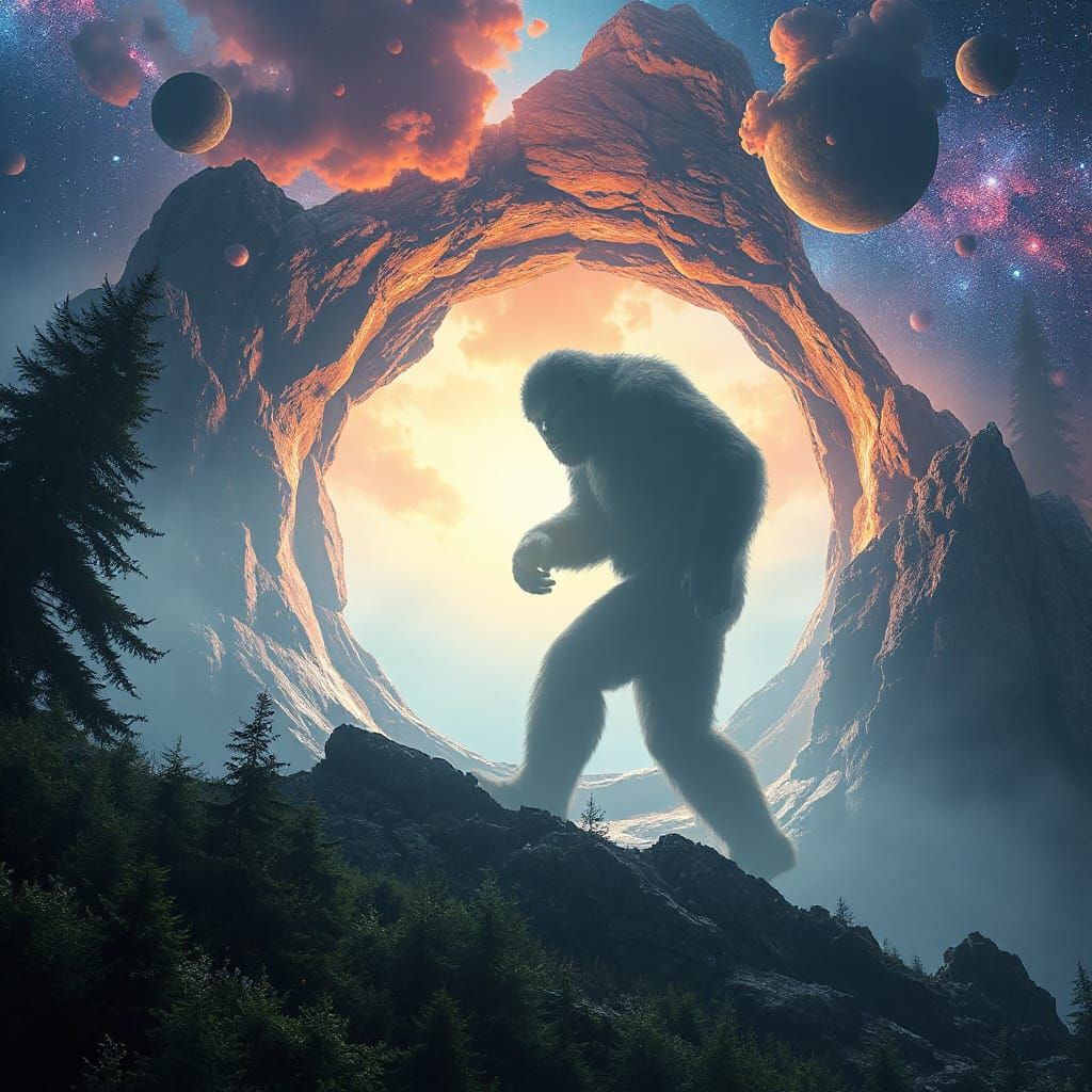 Bigfoot's Journey: Portal to a Parallel Universe
