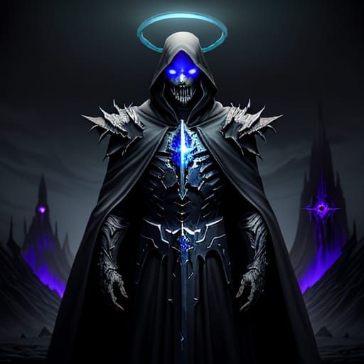 Hooded Magus Rex Amidst Void Mana Barrier