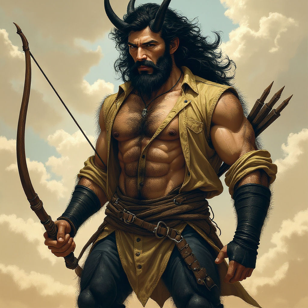 Champion Centaur Archer with Bow and Arrow