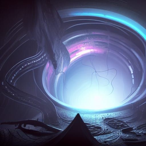 Electric Energy Inside a Black Hole