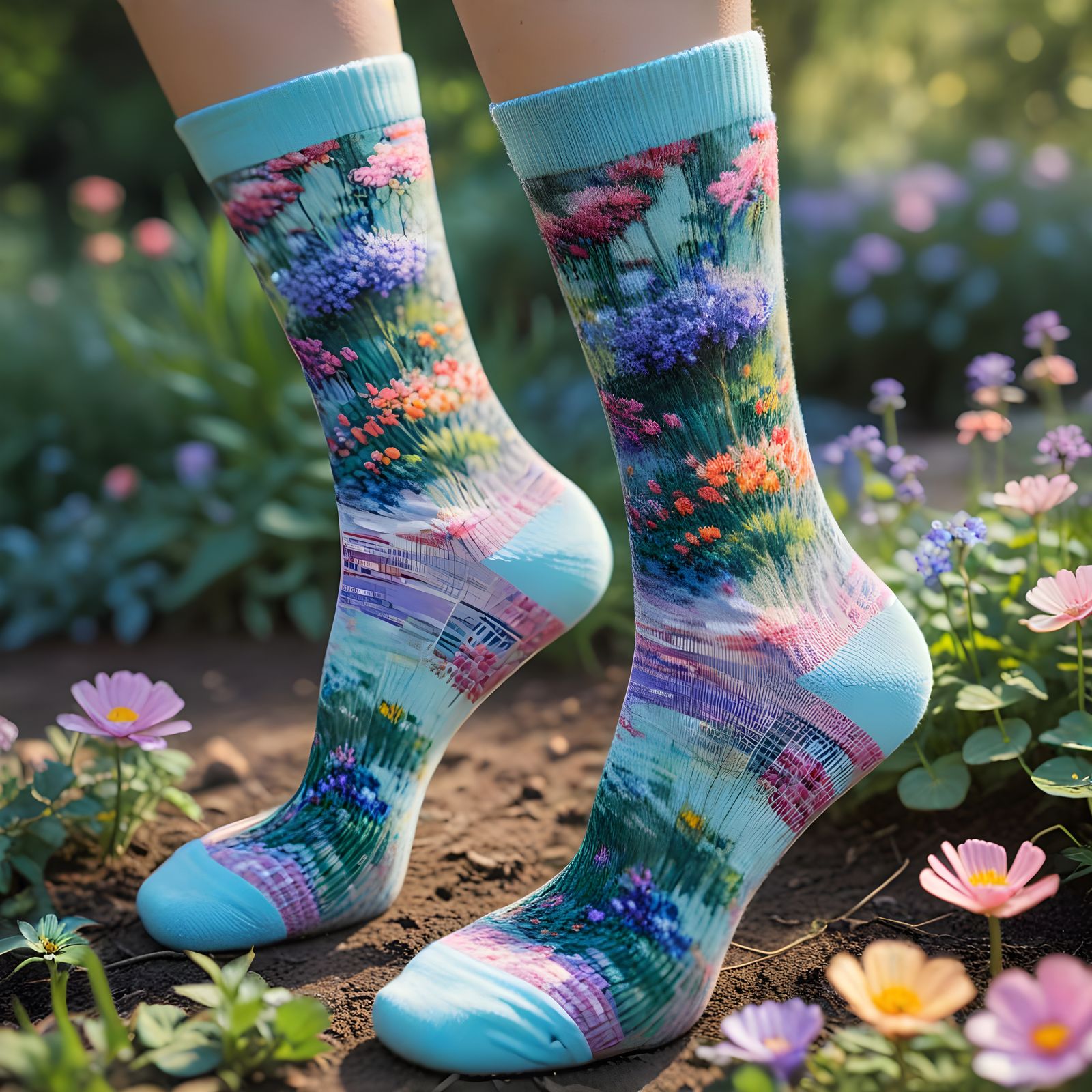 A pair of Designer Socks