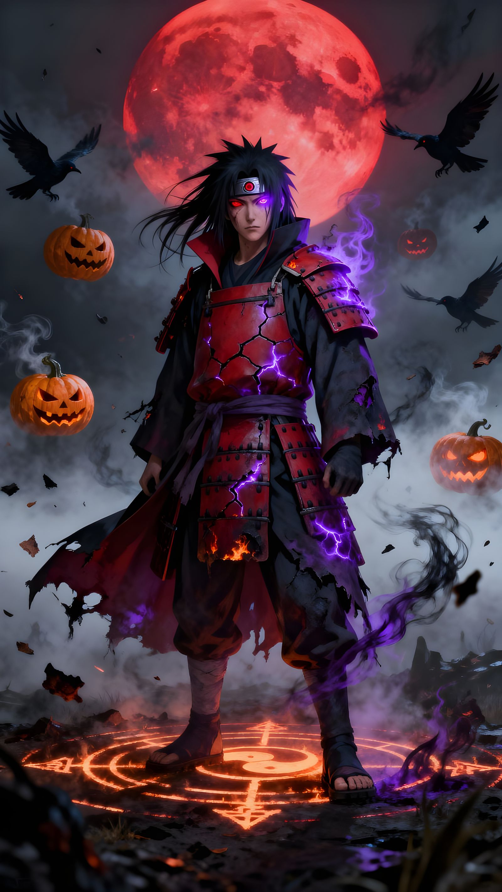 Halloween Madara Uchiha in Misty Battlefield