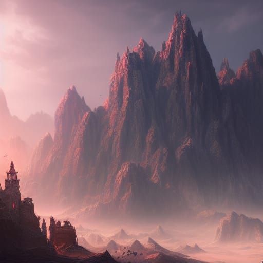 Fantastical Solitude in Deep Color