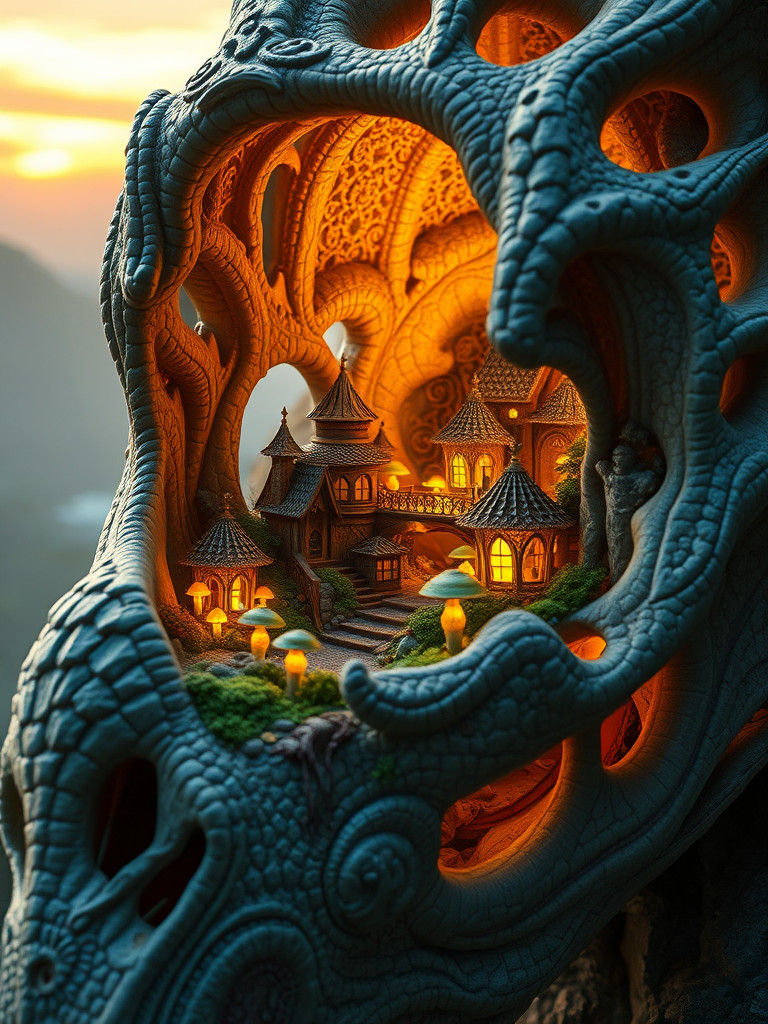 Dragon Skull Village