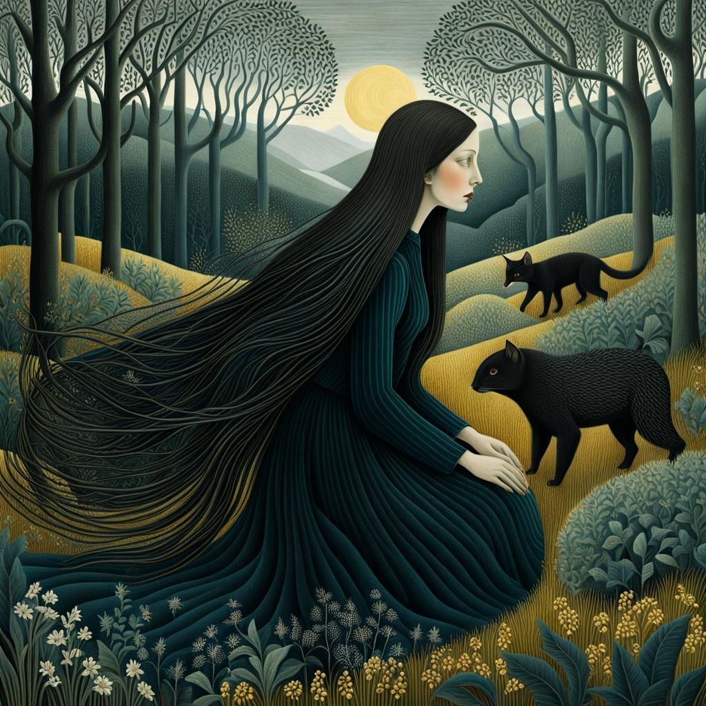 Surreal Collage: Rhytidocaulon Macrolobum Creatures in Digit...