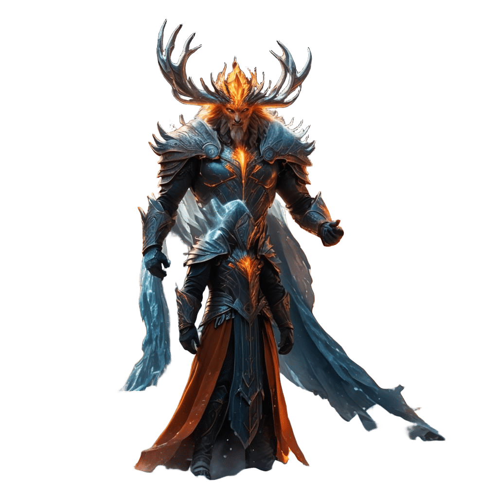 God of Ice and Fire: Fantasy Concept Art