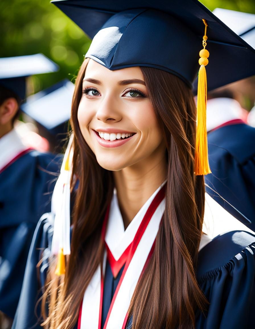 Happy Graduate on Graduation Day: Professional Photography