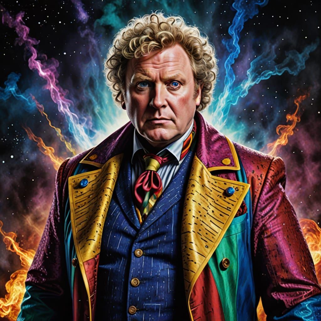 The Sixth Doctor in Epic Fantasy Style