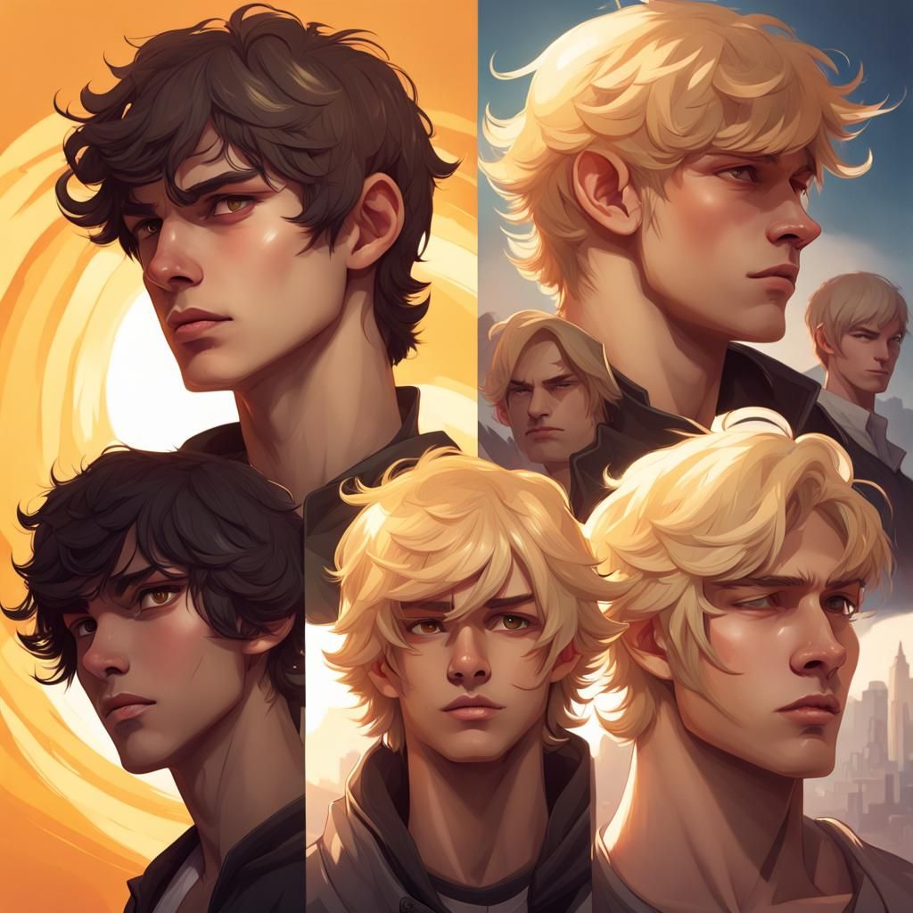 Solangelo Portrait in Dynamic Digital Art Style