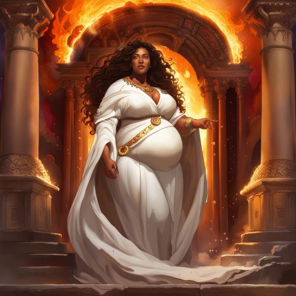 Priestess of the Sacred Flame