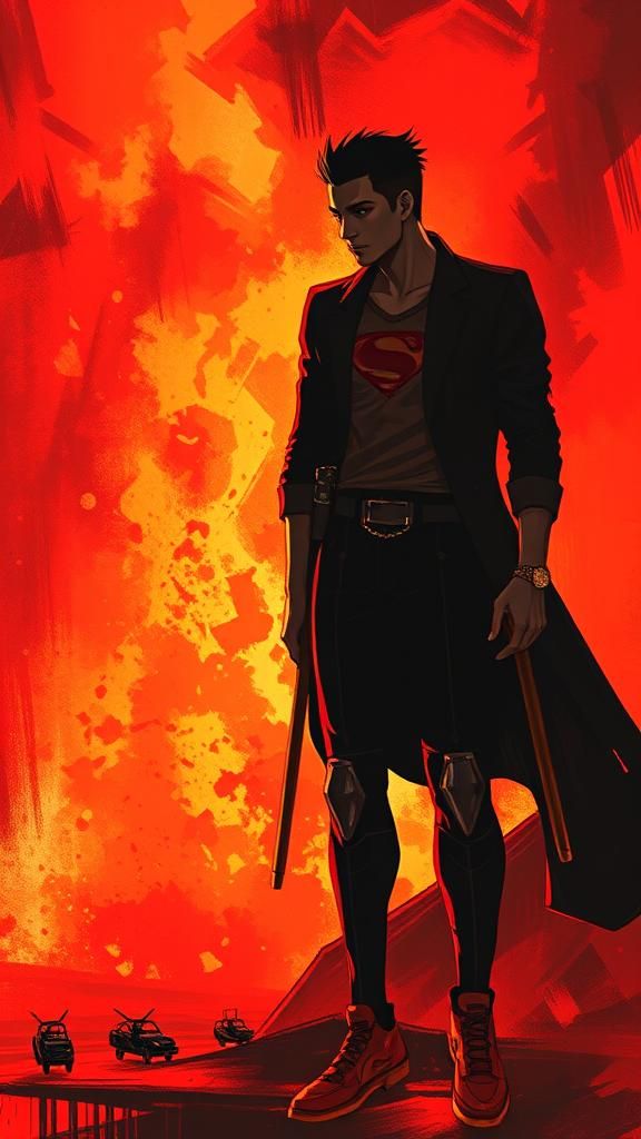 double exposure Pin-up as dancer as nakedArt from the past, ...