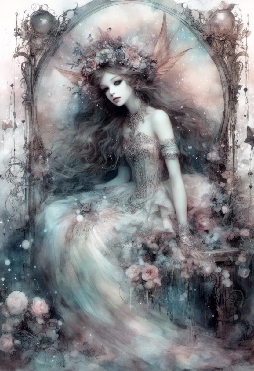 <lora:Pixie Cute:1.0> evening star dreaming