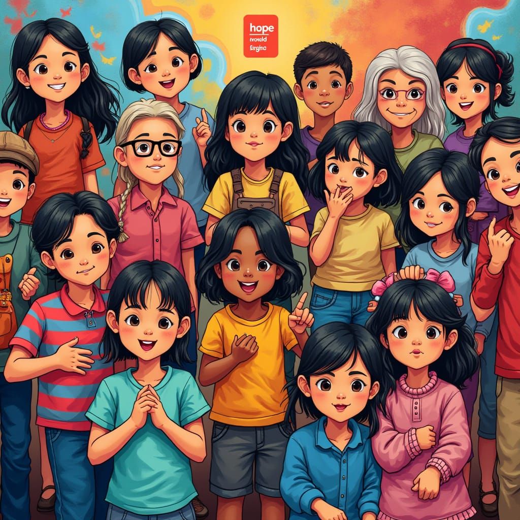 Hopeful Malaysians United in Charity Run, Pop Surrealism