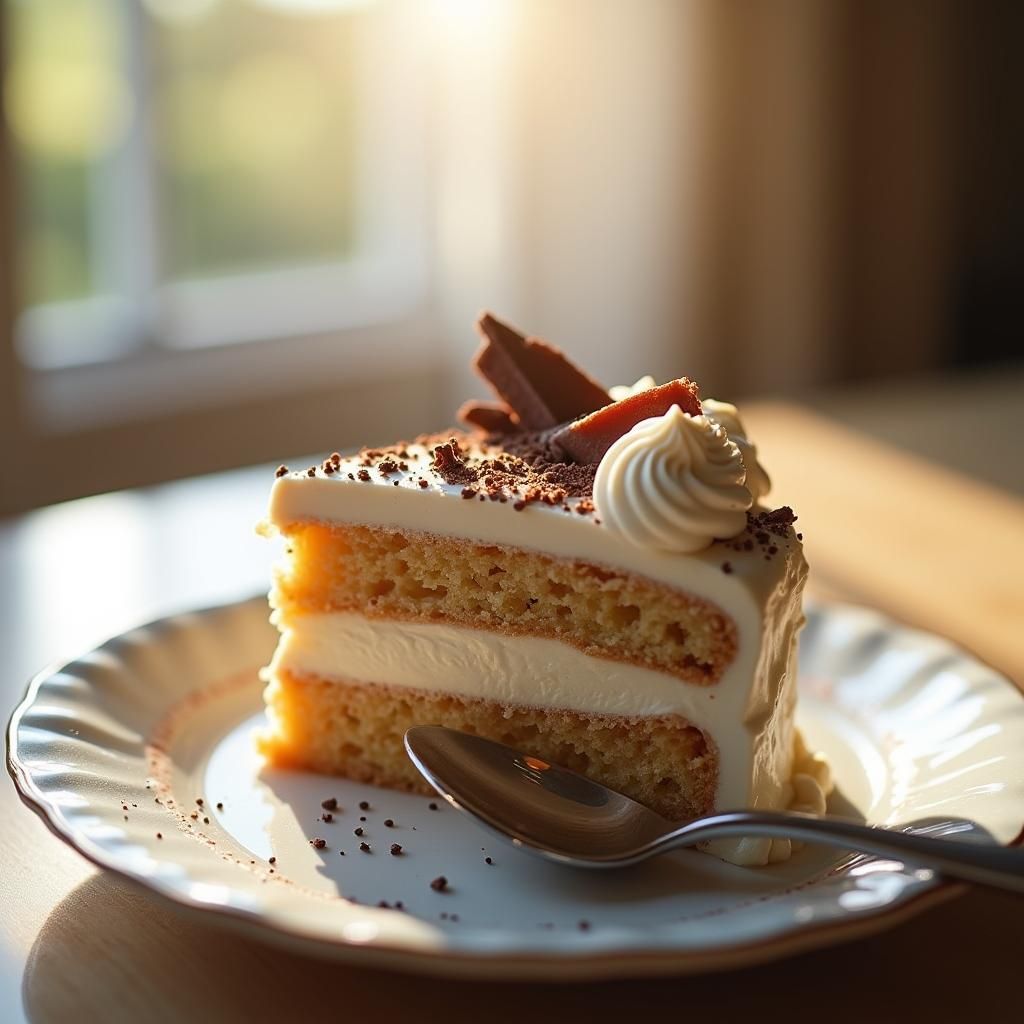 Indulgent Cake Portrait in Hyper-Realistic Detail