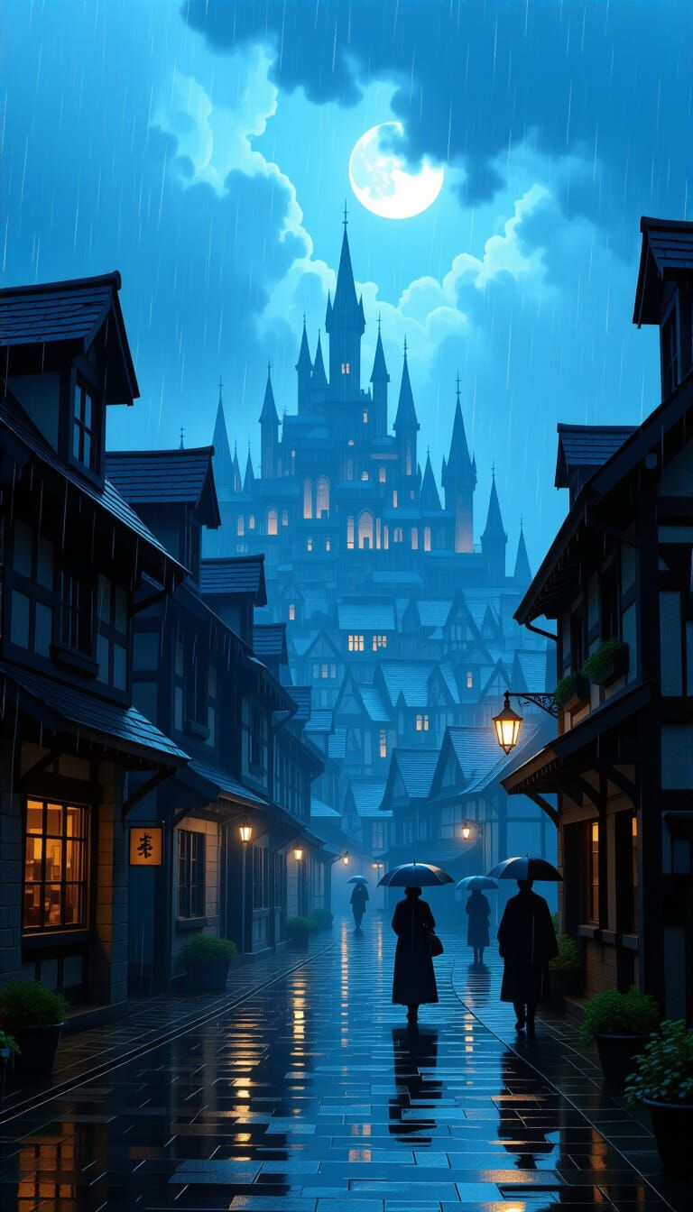 The rains in the Alnus Town