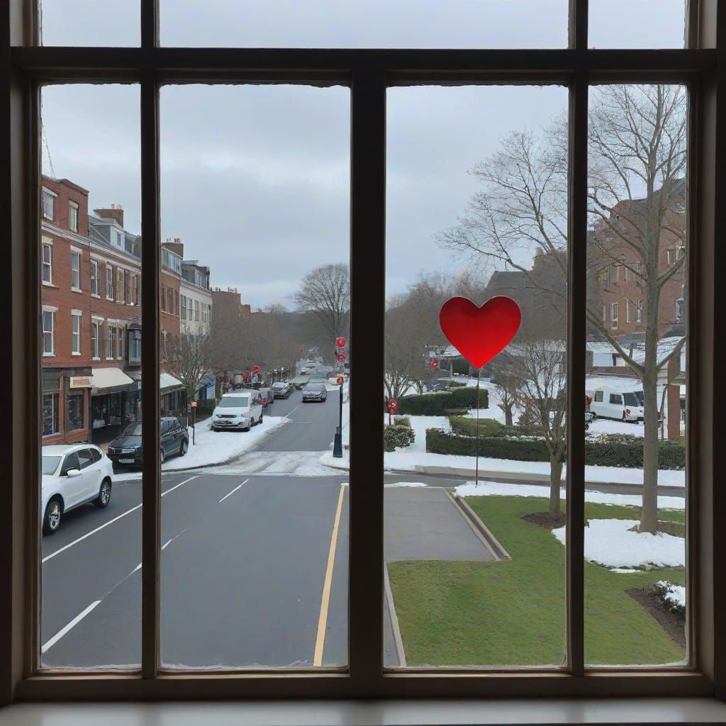 February Views out of a Window