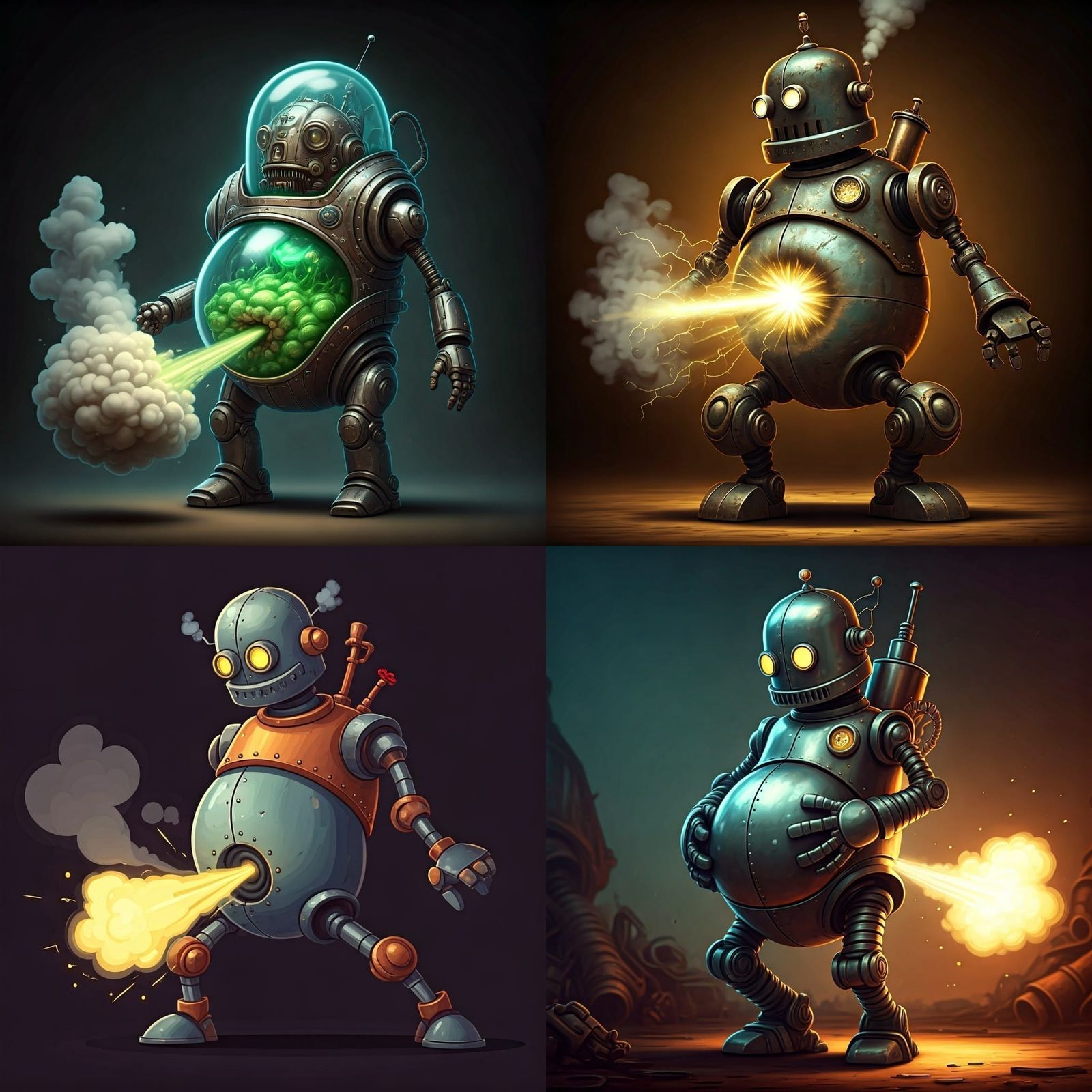 Gassy Robot Inevitably Farting