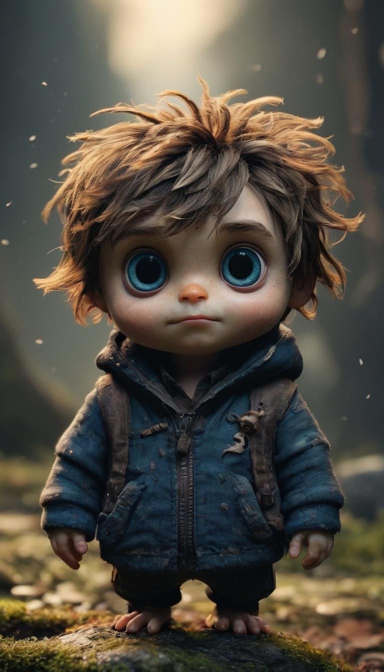 Jack Sparrow as Adorable Baby Character