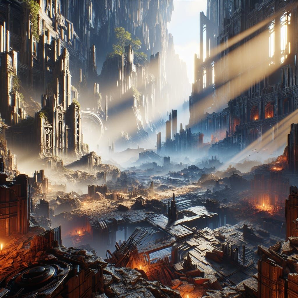 Immersive 3D Game Environment in Cinematic 8K