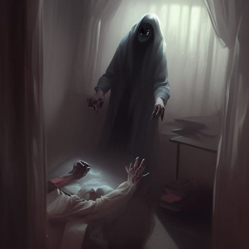 Sinister Hand Emerges from Under Bed